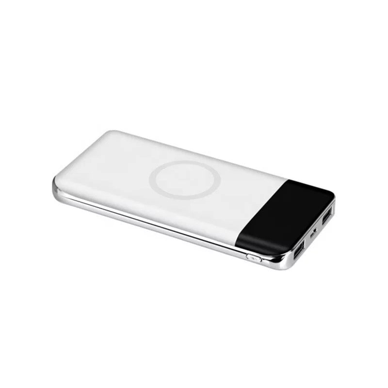 Qi Power Bank with wireless Charger 10000 MAH