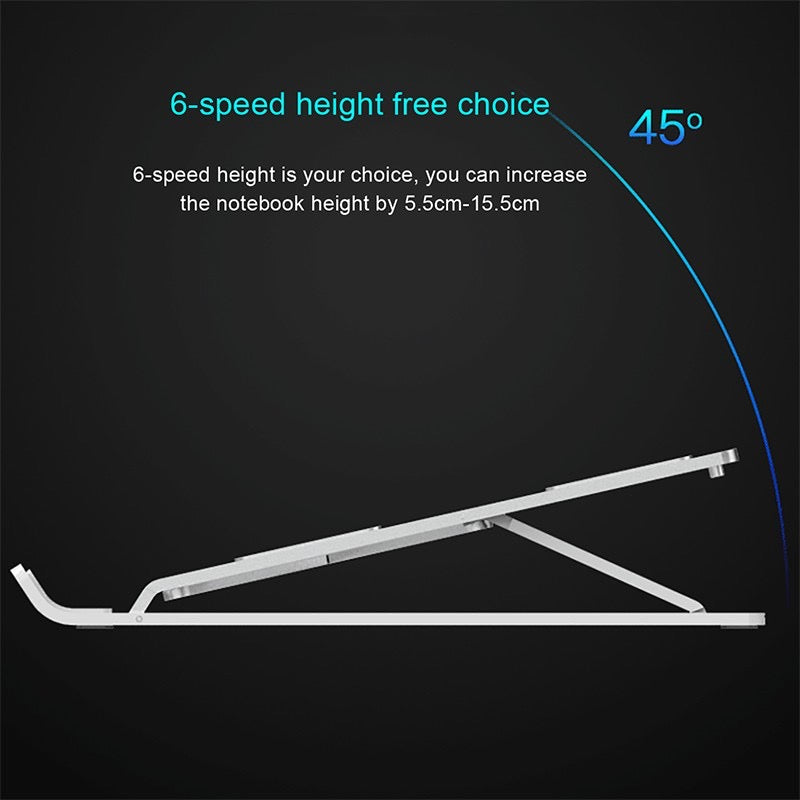 Folding Laptop Ergonomic Aluminium Stand