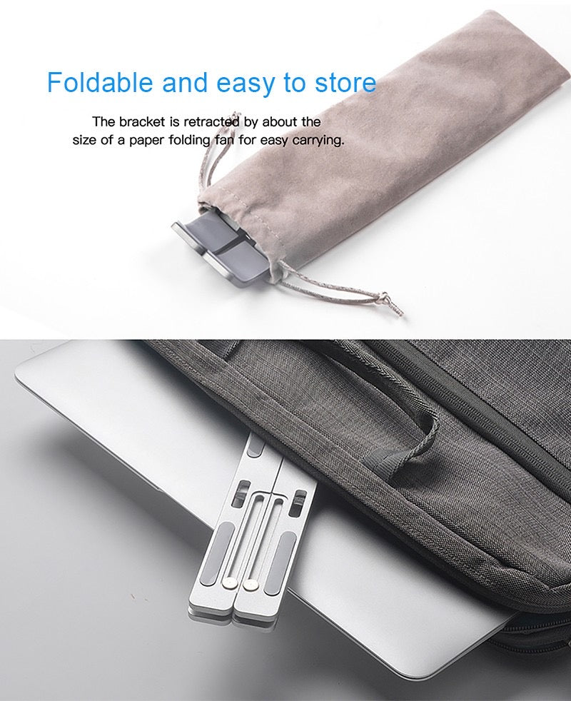 Folding Laptop Ergonomic Aluminium Stand