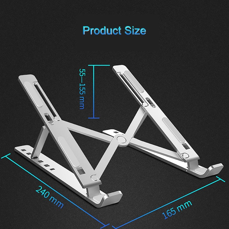Folding Laptop Ergonomic Aluminium Stand