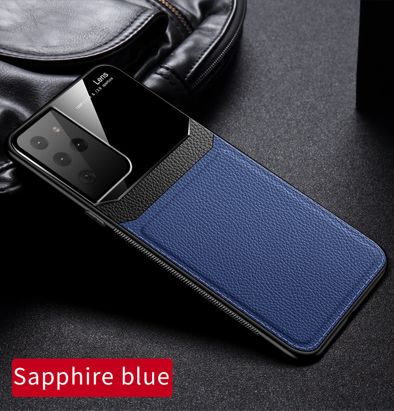Samsung S21 Ultra 6.8” Luxurious PU Leather and PC Case in Assorted Colors