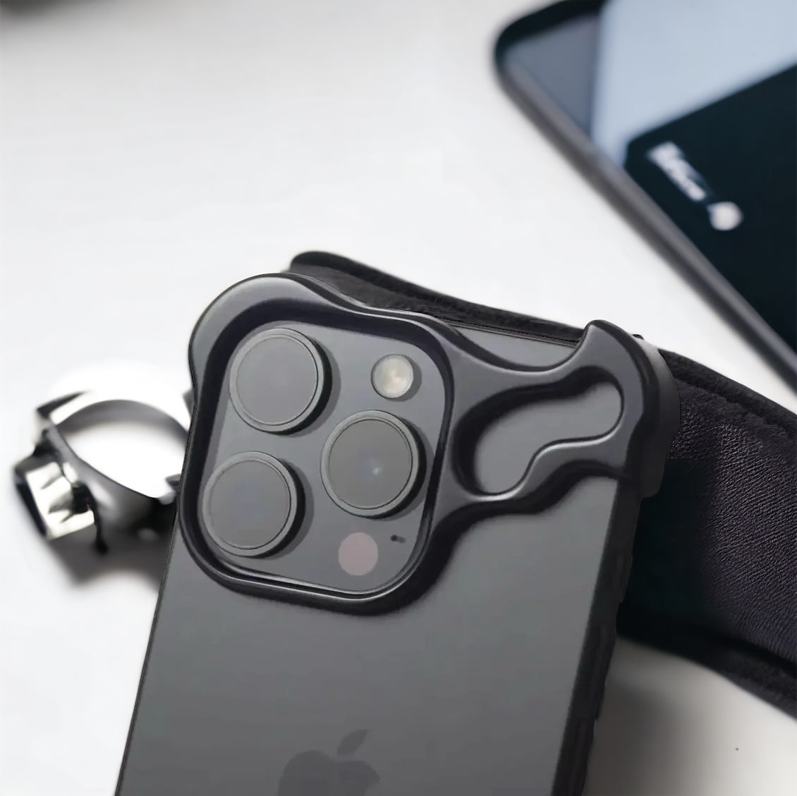 FOR IPHONE 15 & 14 PRO MAX METAL ALUMINUM CORNER FRAMELESS CASE CAMERA LENS PROTECTION