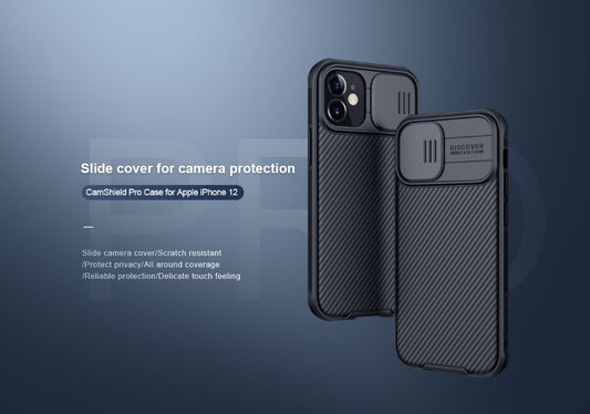 Apple Iphone 12 / 12  Pro  6.1 "  Slide Cover Camera Lens Protection Case
